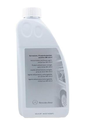 Антифриз mercedes-benz frostschutzmit, g11, синий, 1л mercedes-benz a000989082520