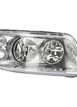 Фара передняя volkswagen t5 2003-2009, правая h7/h1, электрическая регулировка, с моторчиком, depo, 441-1175r-ld-em
