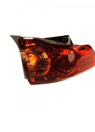 Фонарь задний toyota corolla 2007-2010, левый, наружный, depo, 212-19q3l-ue