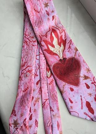 Галстук fiery heart