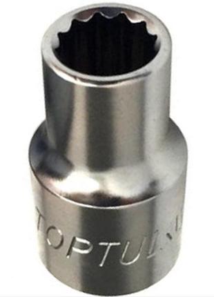 Головка торцевая 1/2" 9мм 12-гранная toptul baeb1609