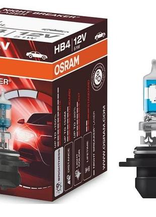 Автолампа hb4 night breaker laser+150% 12v 51w p22d (1шт)
