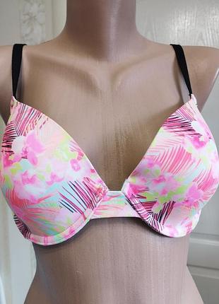 Квітковий бюстгальтер на кісточках, victoria's secret, 34 d