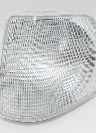 Указатель поворота audi 100 1982-1991, левый, белый, без патрона, depo, 441-1506l-ue-c