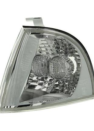Указатель поворота skoda octavia tour 2000-2010, левый, белый, без патрона, depo, 665-1503l-ue