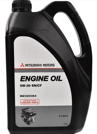 Моторное масло mitsubishi engine oil 5w-30 4л. mitsubishi mz320364