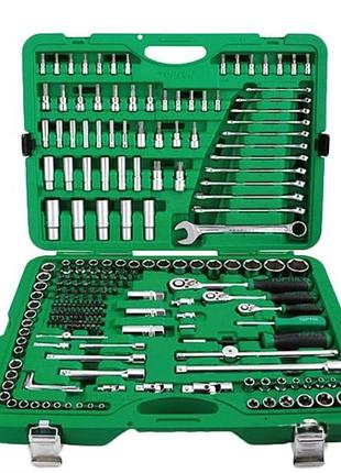 Набор инструментов комбинированный 1/4"3/8"1/2" 216ед. toptul gcai216r