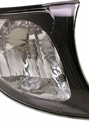 Указатель поворота bmw 3-series (e46) 2001-2005, правый черная вставка, tyc, 18-0163-15-2