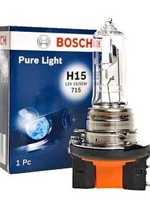 Автолампа h15 pure light 12v 15/55w pgj23t-1 (1шт)