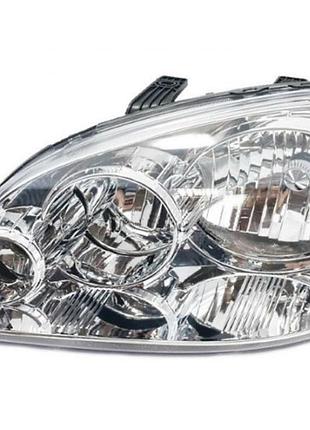 Фара передняя chevrolet lacetti sd/cw 2004-2012, левая h1/h7, механическая регулировка, depo, 222-1114l-ld-e