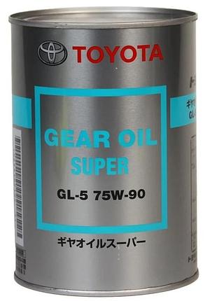 Трансмиссионное масло toyota gear oil differential 75w-90, 1л toyota/lexus 0888502106