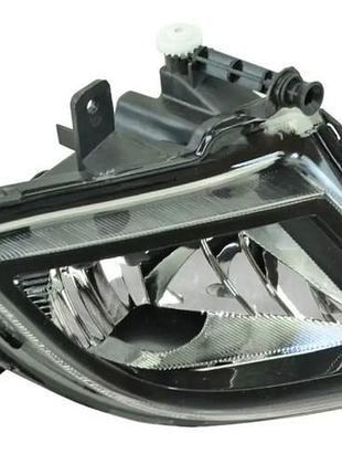 Противотуманная фара volkswagen jetta 6 2014-2018, без ламп (h8), передняя левая, depo, 441-2060l-uq