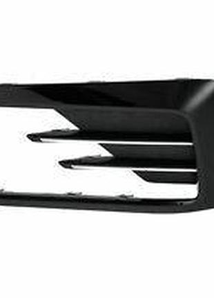 Оригинальная решетка бампера volkswagen passat b8 2015-2019, usa, r-line, правая, 561854662j fod