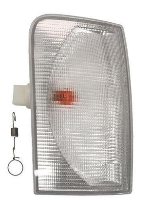 Указатель поворота volkswagen lt35 1996-2005, правый, белый + лампа, depo, 441-1526r-ae-s