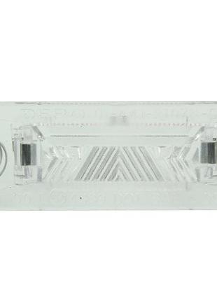 Фонарь подсветки номерного знака skoda superb 2001-2008/volkswagen caddy 2004-2015,2015-/golf 5 plus 2004-2009, depo, 441-2107n-uq