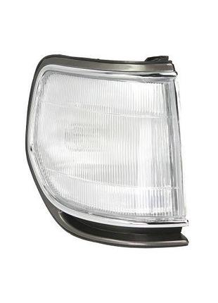 Показатель поворота toyota land cruiser j8 1991-1996 правый, без ламп без патрона, габарит серая оправа хром depo 212-1551r-ae1