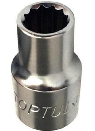 Головка торцевая 1/2" 8мм 12-гранная toptul baeb1608
