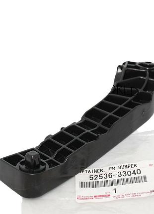 Оригинальное крепление переднего бампера toyota camry v40 2006-2011, левое, боковое, 5253633040