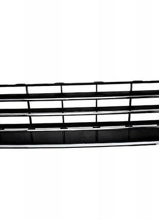 Решетка бампера volkswagen touareg 2010-2014, средняя, с хромированным молдингом, avtm, 7p6853671eryp, 531328302