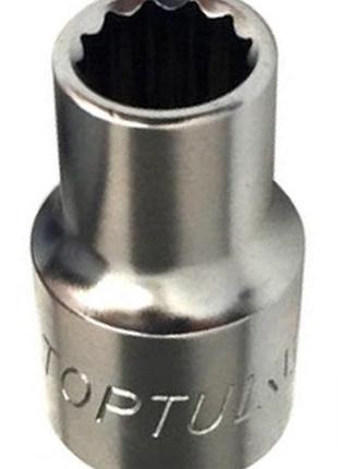 Головка торцевая 1/2" 21мм 12-гранная toptul baeb1621