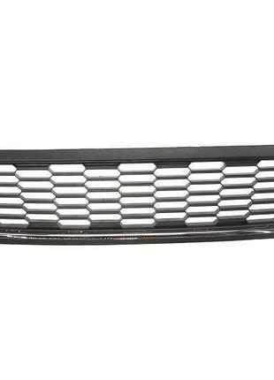 Решетка бампера volkswagen polo 5 hb 2009-2015, средняя, с хромированным молдингом, avtm, 6r08536719b9, 7415 915