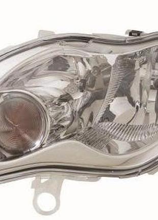 Фара передняя smart fortwo 450 2002-2007 левая, электрическая регулировка, с корректором, без ламп (h7/h1/py21w/w5w) depo