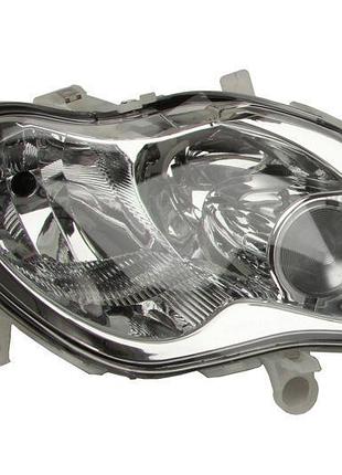 Фара передняя smart fortwo i 450 2002-2007 правая, электрическая регулировка, с корректором, без ламп (h7/h1/py21w/w5w) depo