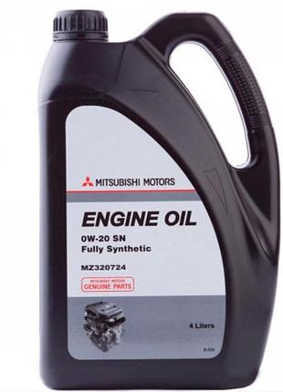 Моторное масло mitsubishi engine oil 0w-20 mitsubishi mz320723