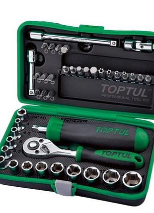 Набор инструментов 1/4" 41ед. toptul gadw4101