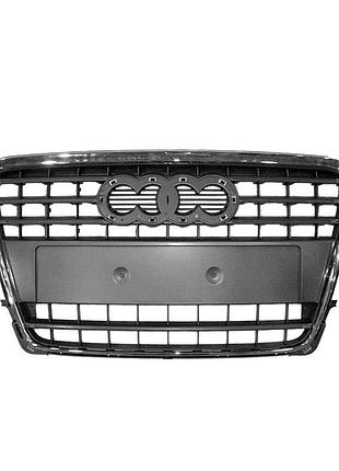 Решетка радиатора audi a4 2008-2012, хромированная/черная, abs, avtm, 181208990