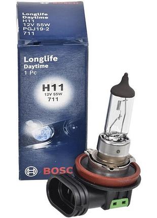 Автолампа h11 longlife daytime 12v 55w pgj19-2 (1шт)