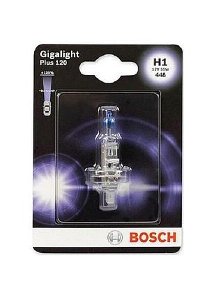 Автолампа h1 gigalight plus+120% 12v 55w p14,5s (блистер 1шт)