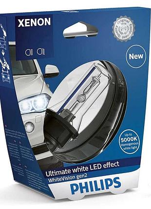 Автолампа d2s whitevision gen2 85v 35w p32d-2 (блистер 1шт)