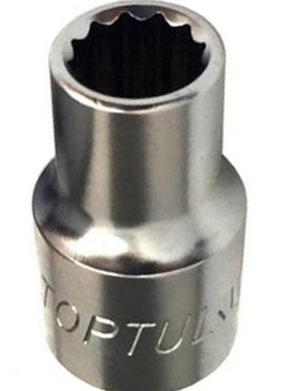 Головка торцевая 1/2" 17мм 12-гранная toptul baeb1617