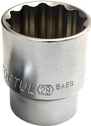 Головка торцевая 1/2" 22мм 12-гранная toptul baeb1622