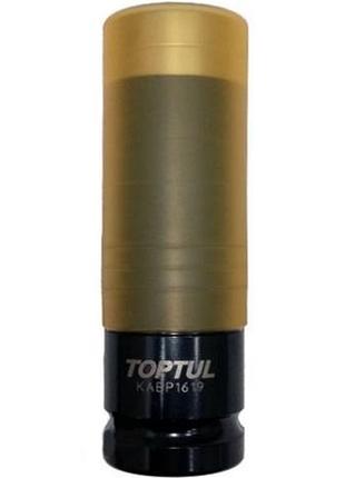 Головка ударная длинная 1/2" для шиномонтажа 19мм pro-series toptul kabp1619