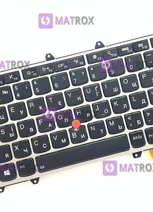 Оригинальная клавиатура для lenovo thinkpad yoga 260, yoga 370, yoga 380 series, ru, black, подсветка