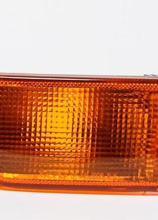 Указатель поворота volkswagen golf 3/vento 1991-1997, в бампере, правый, желтый, без патрона, depo, 441-1606r-ue-y