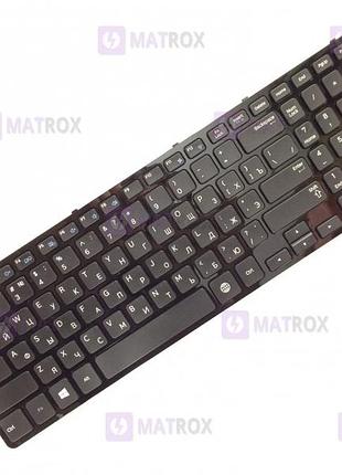 Оригинальная клавиатура для ноутбука samsung np355e5c-s05ru, np355v5c-a06ru series, black, ru