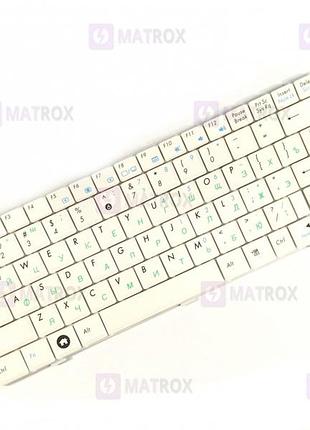 Оригинальная клавиатура для ноутбука asus eee pc 1002ha, eee pc 1002hae, eee pc 1003ha series, white, ru