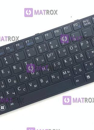 Оригинальная клавиатура для ноутбука sony vaio sve11115fd, sve111a11l series, rus, black