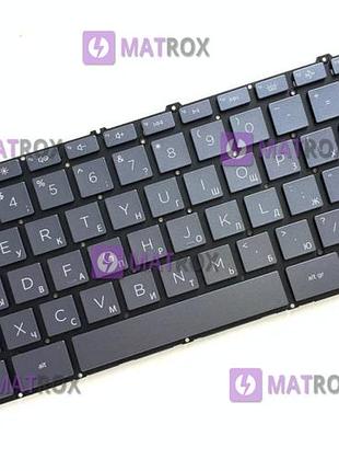Оригінальна клавіатура для hp pavilion x360 14-dw, 14m-dw, x360 14m-dy, 14-dy, x360 14-dv series, ru, grey, підсвічування