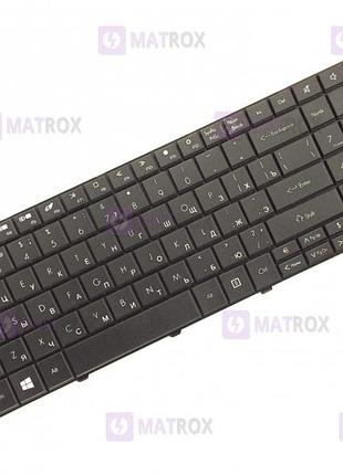 Оригінальна клавіатура для ноутбука packard bell easynote ne71b06u series, black, ua