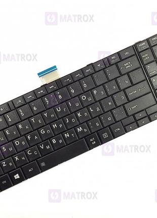 Оригинальная клавиатура для ноутбука toshiba satellite l855, l855d, l870, l870d series, ru, black