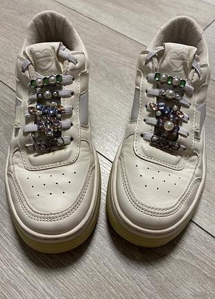 Кеды нарядные zara 2