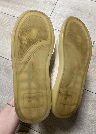 Кеды нарядные zara 4