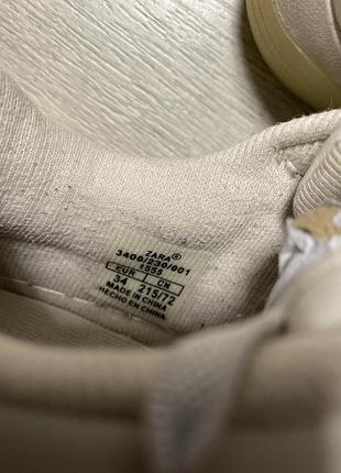 Кеды нарядные zara 6