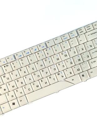 Оригінальна клавіатура для ноутбука acer extensa 5235, aspire 5300, aspire 5310, aspire 5315 series, gray, ru