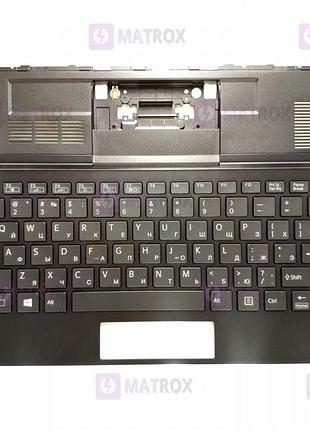 Оригинальная клавиатура для ноутбука sony vaio svd13 series, ru, black, передняя панель, подсветка