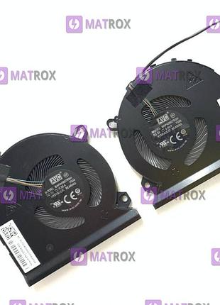 Пара вентиляторов для hp elitebook 1050 g1, zbook studio x360 g5 series, 4-pin